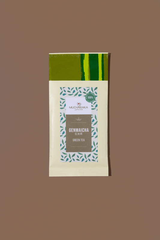 Genmaicha Green Tea SENCHA 50G MUCHARAKA-Premium Japanese Tea