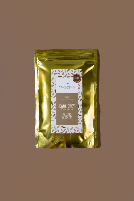 Earl Grey Roasted Green Tea HOUJICHA 30G MUCHARAKA – Premium Japanese Tea