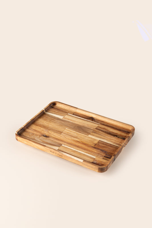 MUCHARAKA WOOD TRAY SMALL